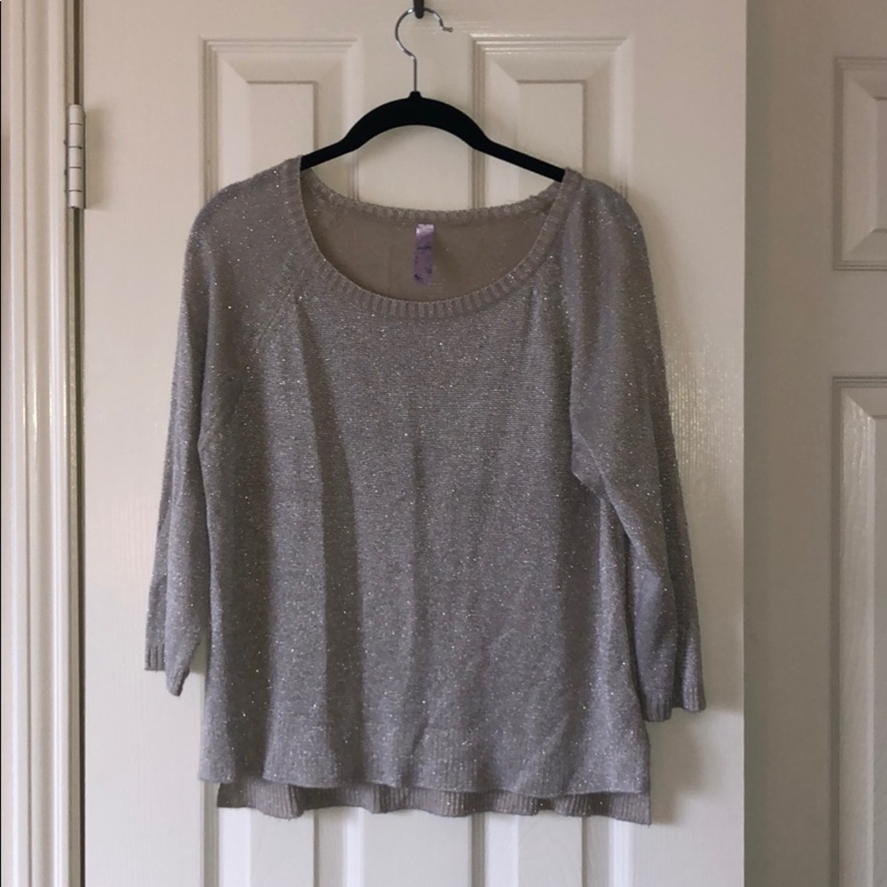 Gold Sparkely Sweater